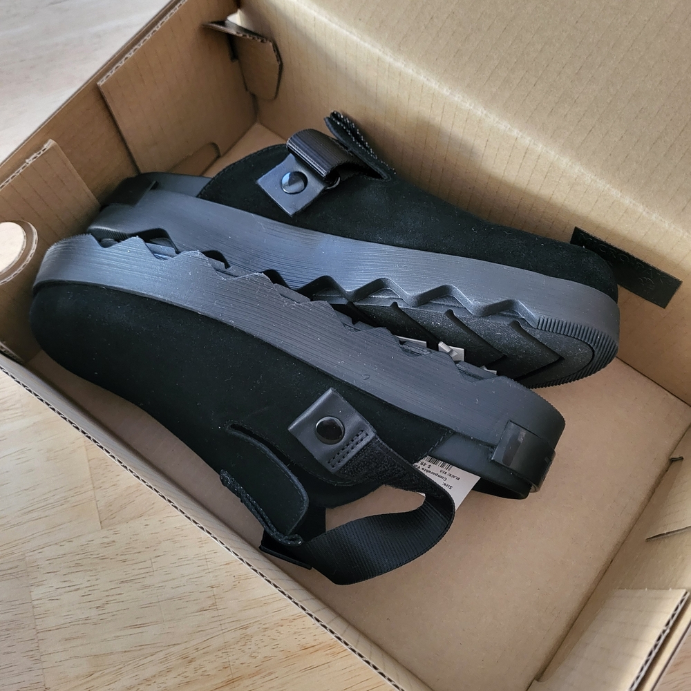 Sorel Black Clogs